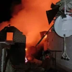 У передмісті Запоріжжя загасили займання від безпілотника